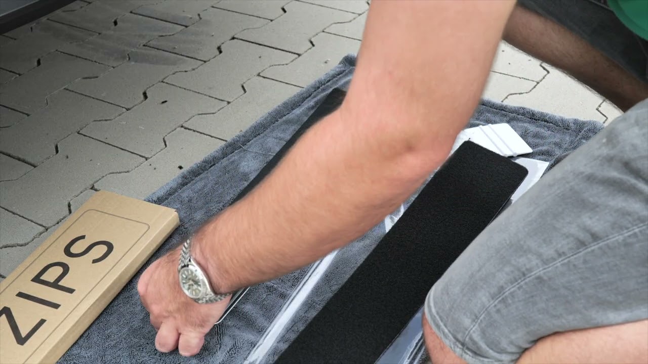 BMW iX 40 xDrive & Alti Giri ZIPS - inštalácia suchého zipsu držiak ŠPZ