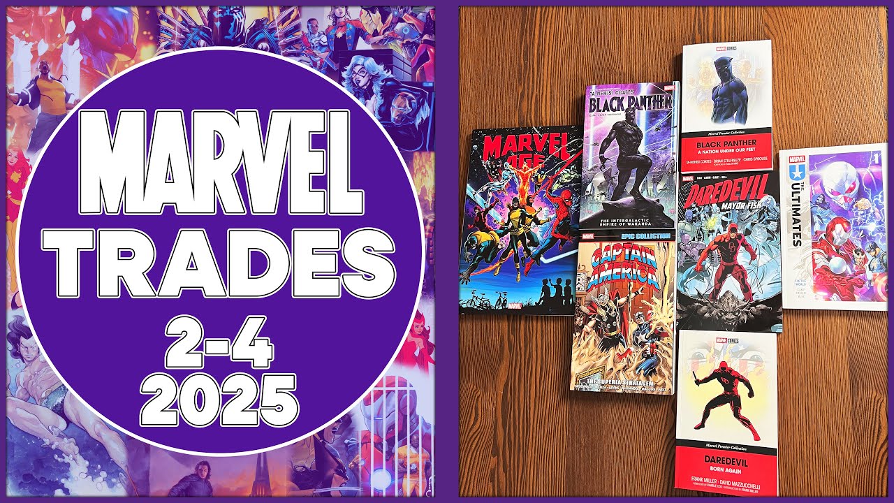 Marvel Books 2/5/25 | CAPTAIN AMERICA EPIC: THE SUPERIA STRATAGEM | MARVEL AGE TREASURY EDITION