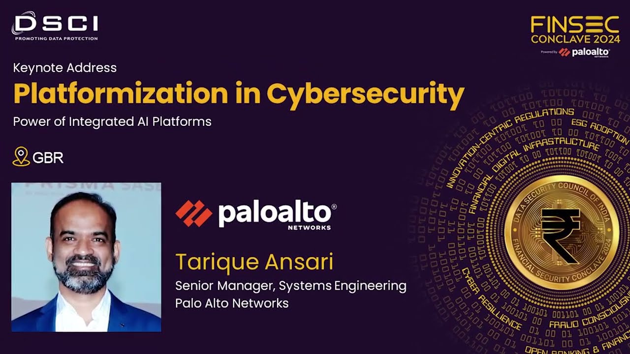 Day 1: Keynote | Palo Alto | Platformization in Cybersecurity