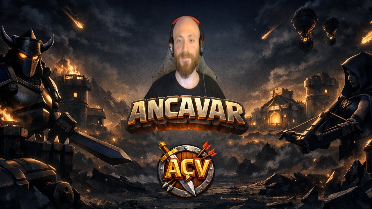 ANCAVAR –  KLAN SAVAŞI ⚔️ LİGE HAZIRLIK! | SALDIRI ANALİZİ (CLASH OF CLANS)