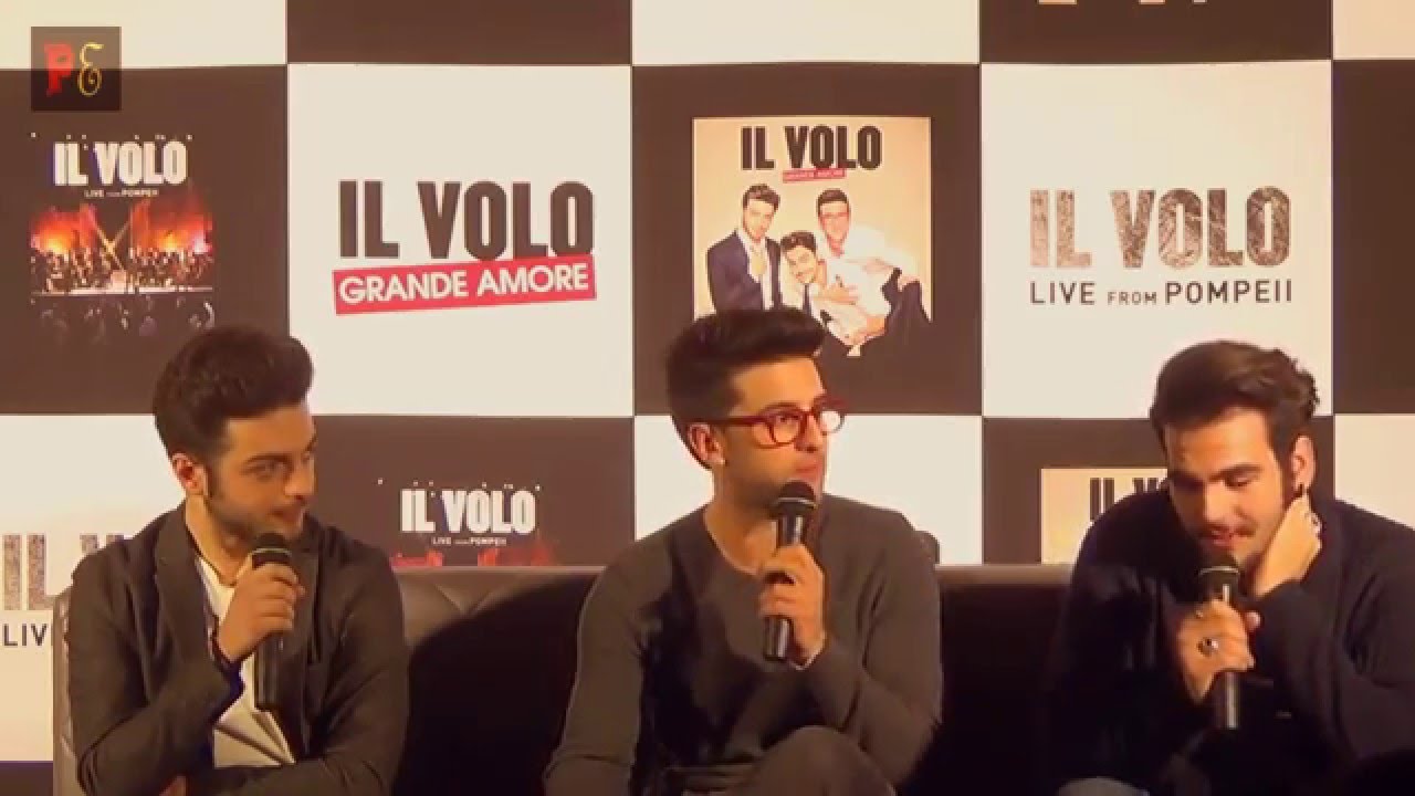 IL VOLO - CONFERENCIA DE PRENSA - PRIMERA PARTE - MEXICO