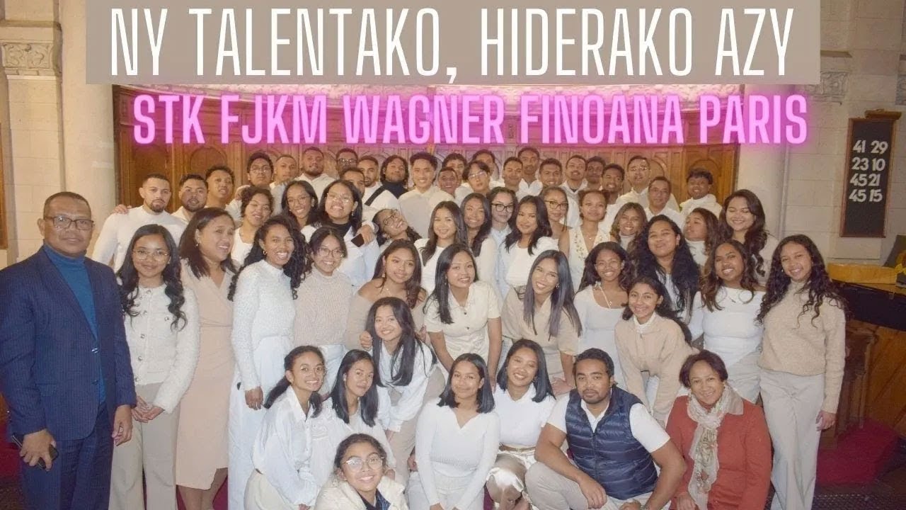 Ny talentako, hiderako azy - STK FJKM Wagner Finoana Paris - By Jenny Be Happy