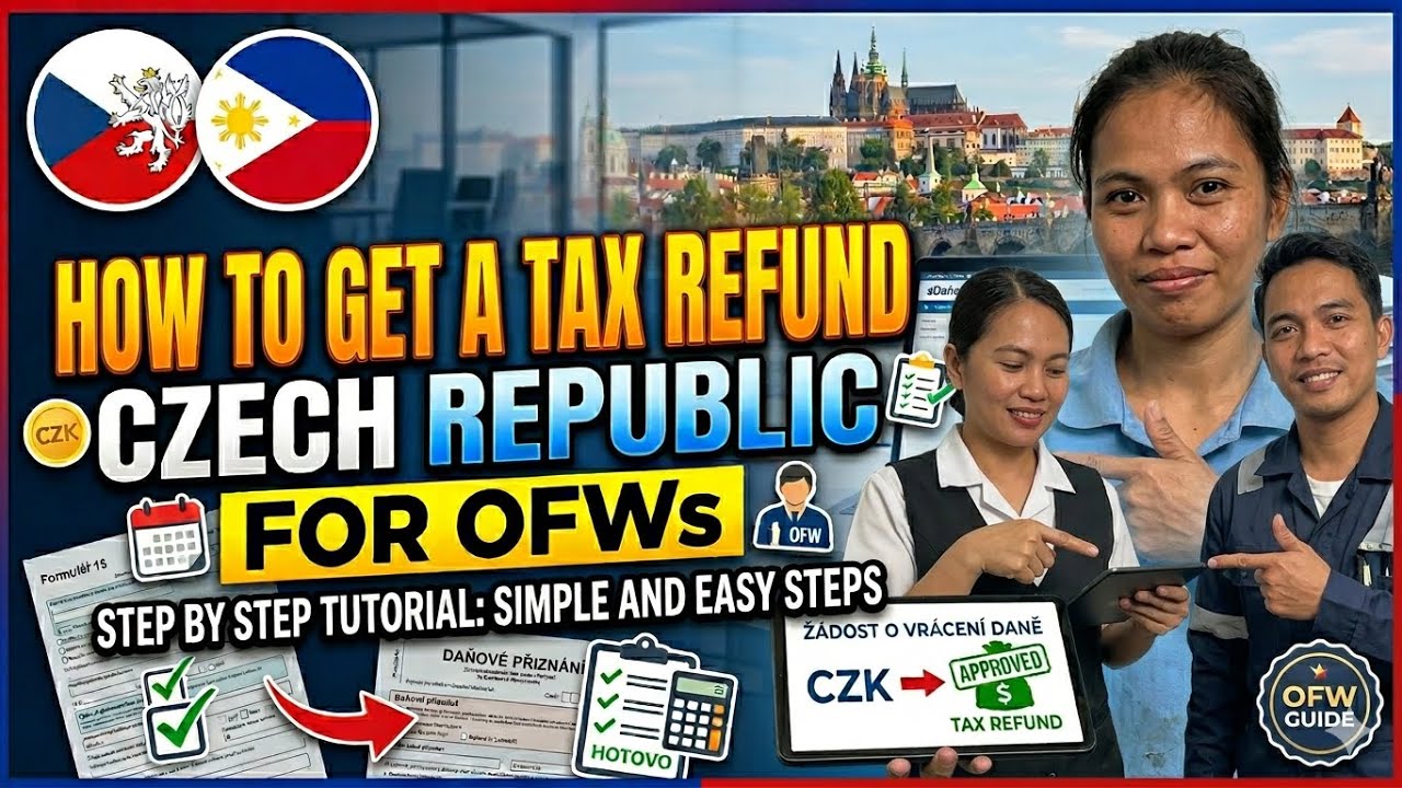 Paano mag file ng Tax, Social security and Health insurance sa Czech Republic?