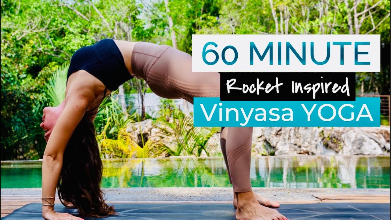 60 MINUTE || Rocket 🚀 YOGA Inspired Vinyasa || Intermediate Level | Class 5