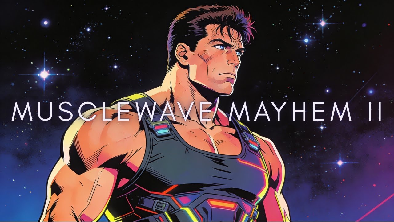 Musclewave Mayhem II | Synthwave Playlist for Gym & Workout (Laser Vibes)