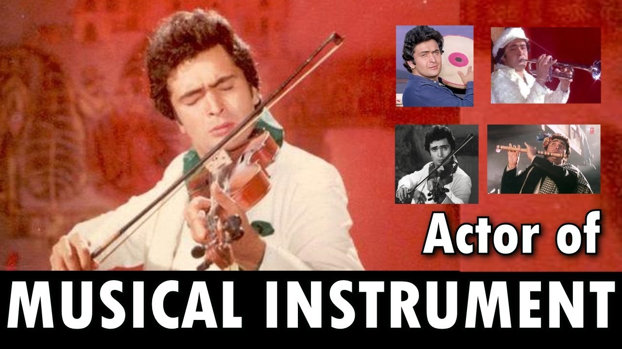 Rishi Kapoor vs Todays Bollywood Actor | Lip sync | Playing Musical Instrument on Screen