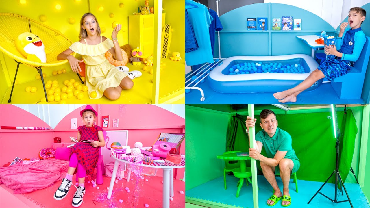 Гигантский Домик для Кукол на 24 Часа 🏠🎀