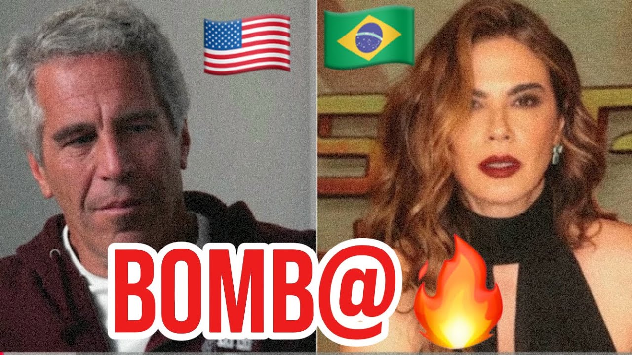 BRASILEIRA APRESENTADORA NOS ARQUIVOS EPSTEN 🤯🔥 