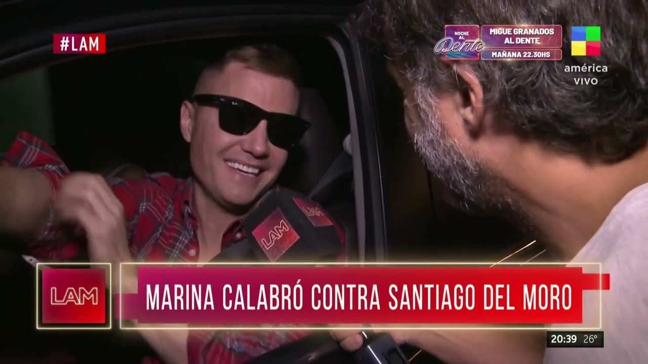 Marina Calabró contra Santiago del Moro y GH: 
