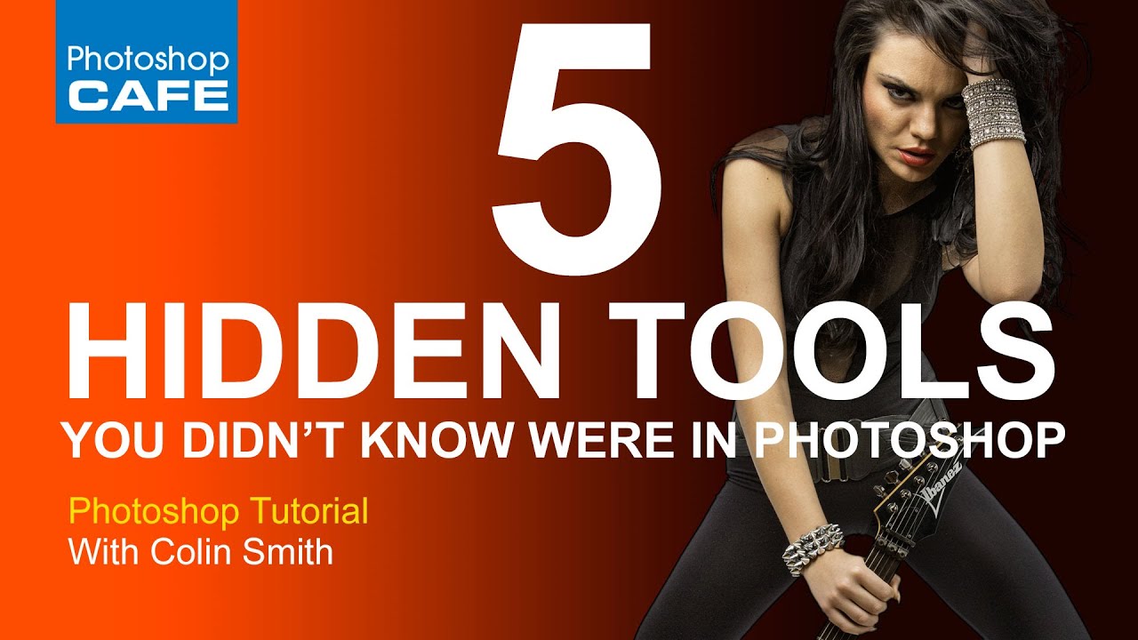 5 hidden tools you didn't know were in Photoshop