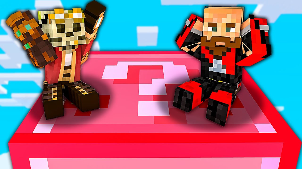 MINECRAFT, ALE MAMY 1 PINK LUCKY BLOCK (1300 NOWYCH DROPÓW = TOTALNY CHAOS) z @Admiros