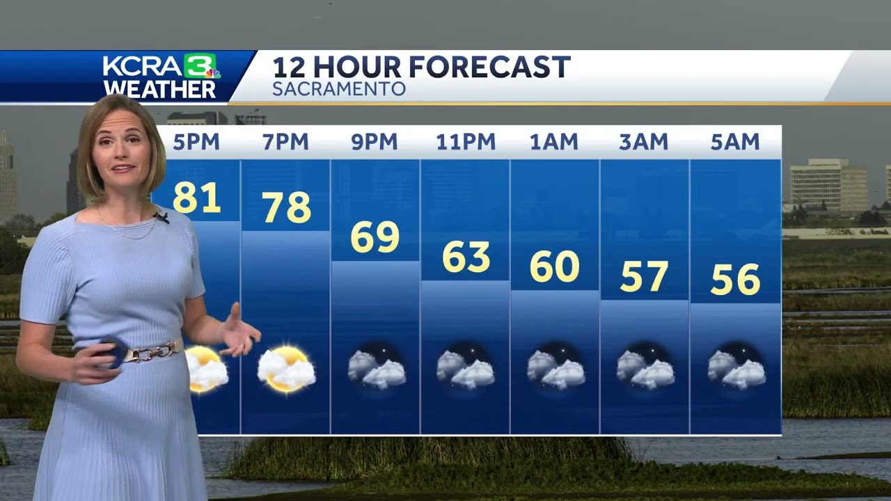 NorCal forecast April 29th, 2025 - When to expect Sierra thunderstorms on Wednesday