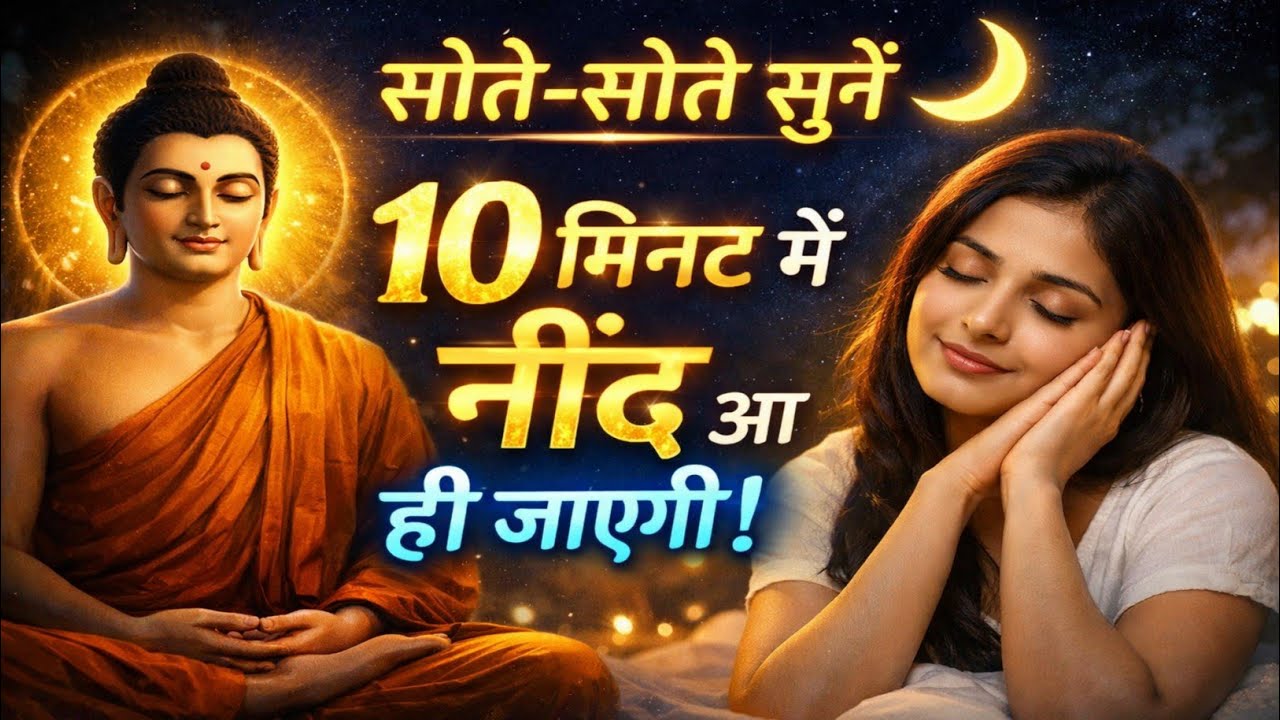 10 मिनट में गहरी नींद आएगी | Gautam Buddha की शांत करने वाली कहानी | Sleep Story Hindi