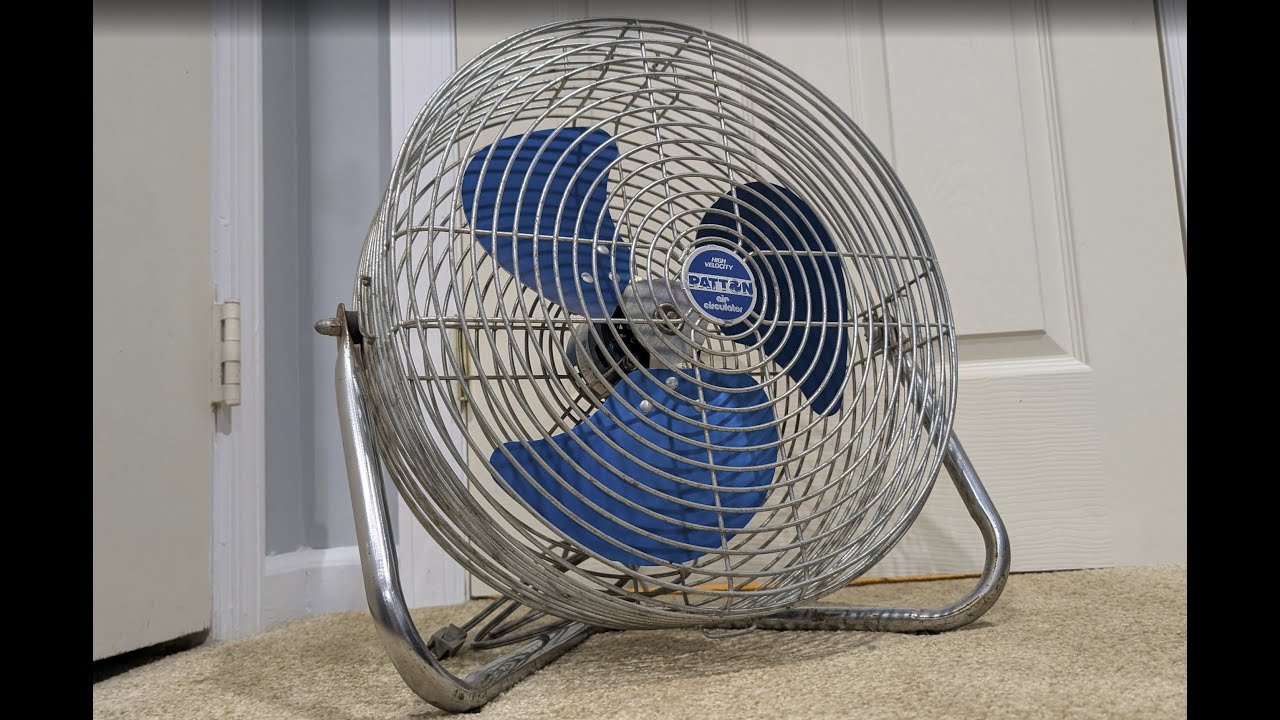 Patton U2-1479 High Velocity Fan - Clean, Service, and Oil Wick Conversion!