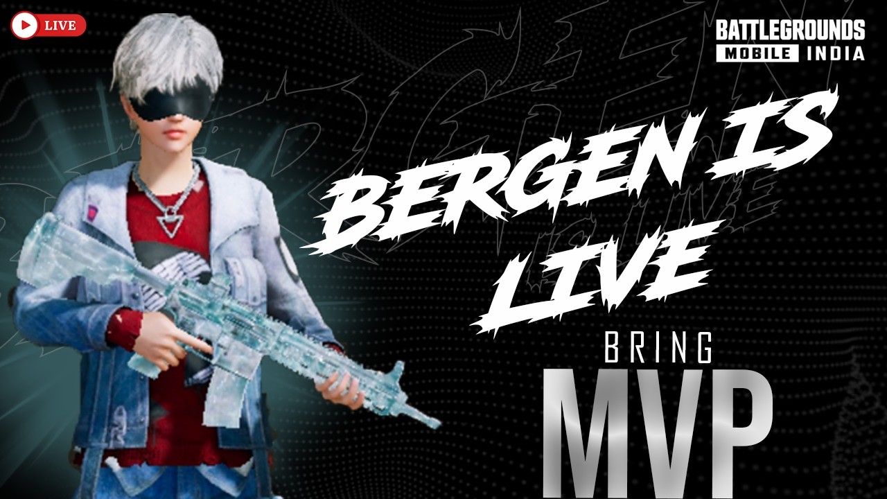 🔴 BERGEN IS LIVE 🔥 ERANGEL SQUAD DOMINATION | DAY-4 |