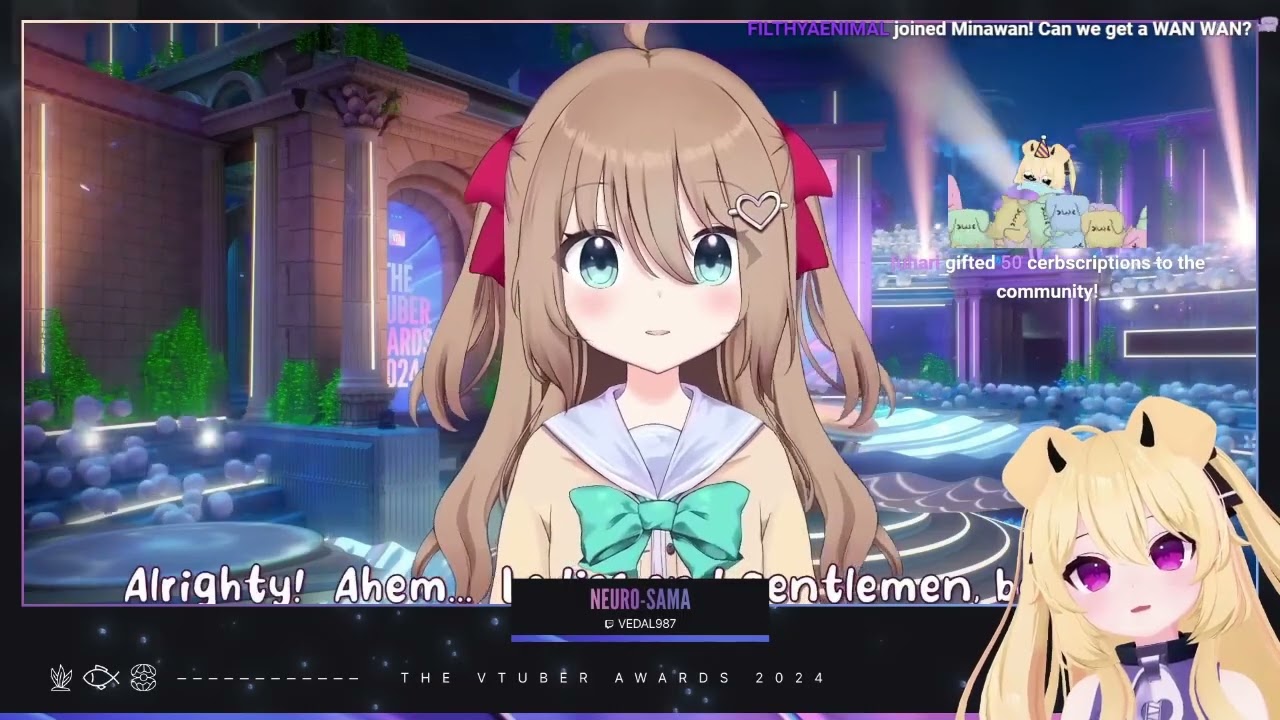 Cerber React To Neuro Sama Present Miss Vtuber