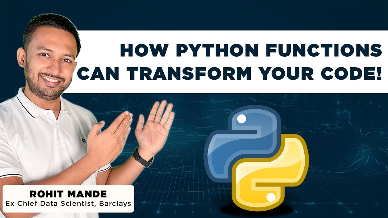 How Python Functions Can Transform Your Code! | Rohit Mande | Inttrvu.ai
