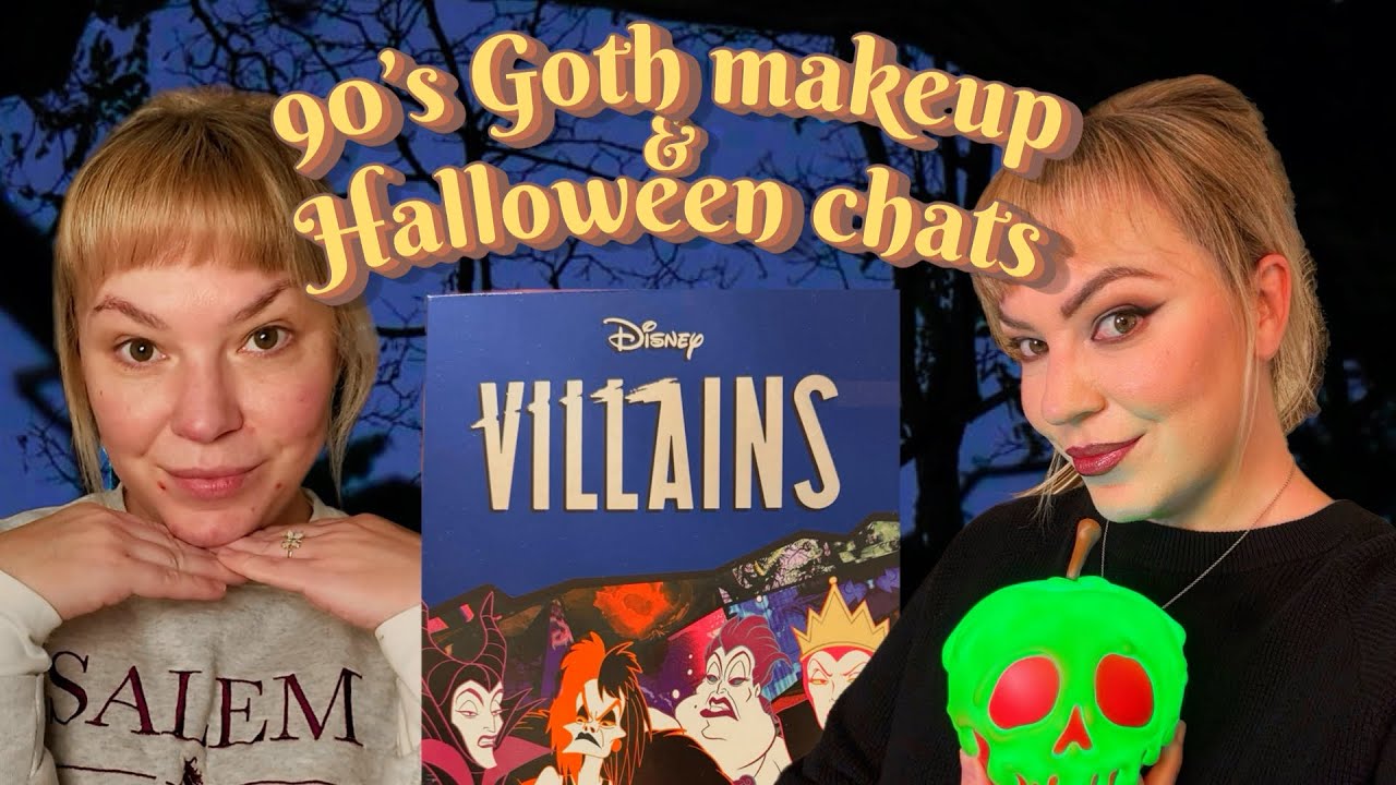 Ностальгический Хэллоуин | Макияж в стиле 90-х, распаковка Disney Villains от Wet n' Wild, книги ...