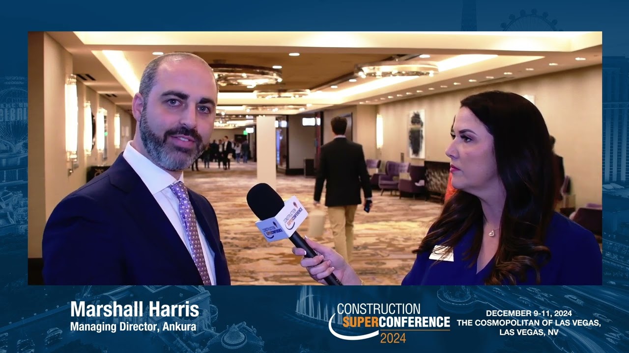 Marshall Harris, Ankura, at Construction Super Conference 2024
