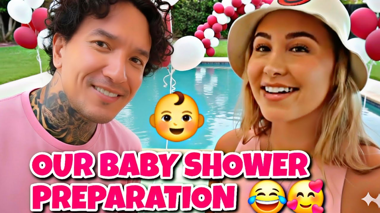 OUR  BABY SHOWER PARY PREPARATION #catherinepaiz #catherineandigor 