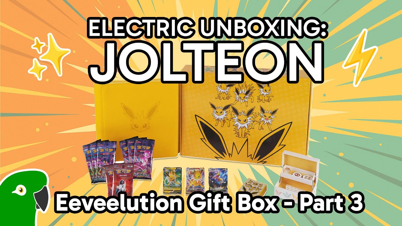 Подарочная коробка Eeveelution - Часть 3 ⚡️JOLTEON⚡️