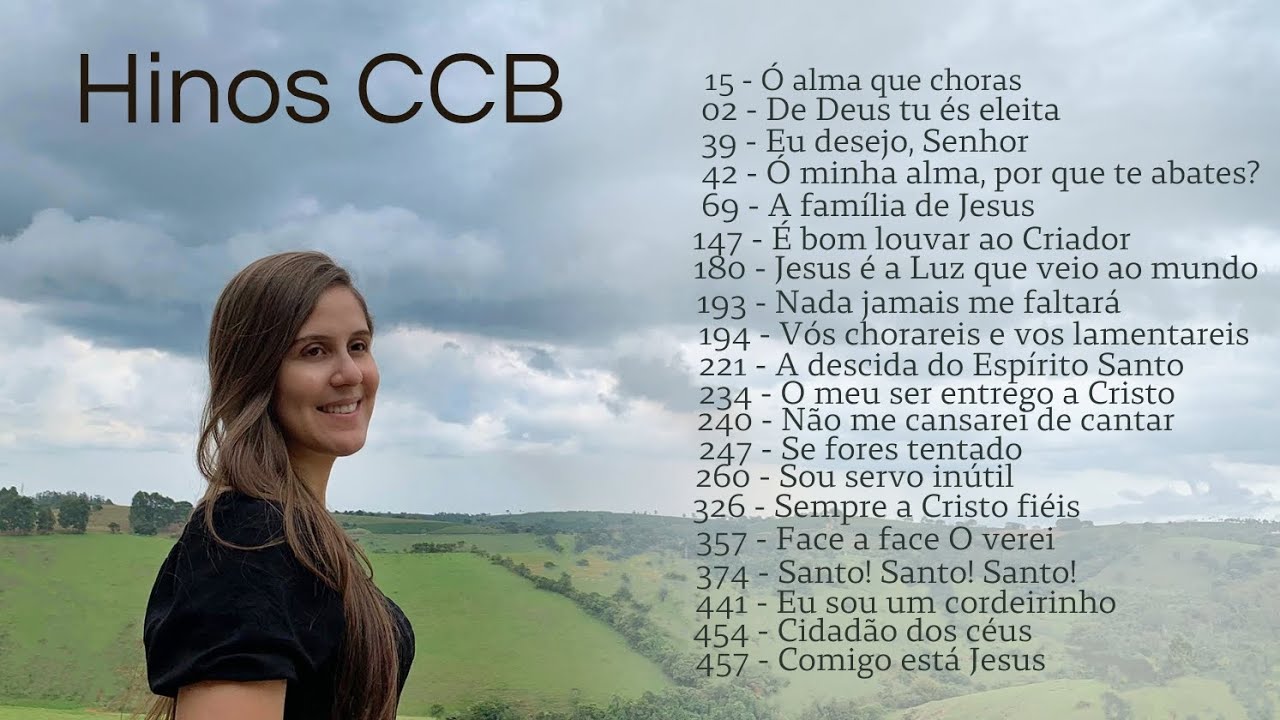 1 hora de HINOS CCB no PIANO | na comunhão - para relaxar