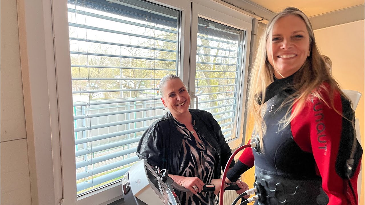 Hypoxi München: Schauspielerin Nicole Belstler-Boettcher lässt beim Training Pfunde purzeln