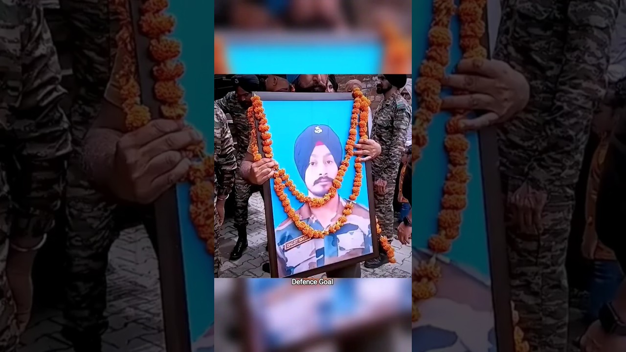 Martyr Lance Dafedar Daljeet Singh || #indianarmy #ladakh #galwan #martyr #punjab #army #shorts