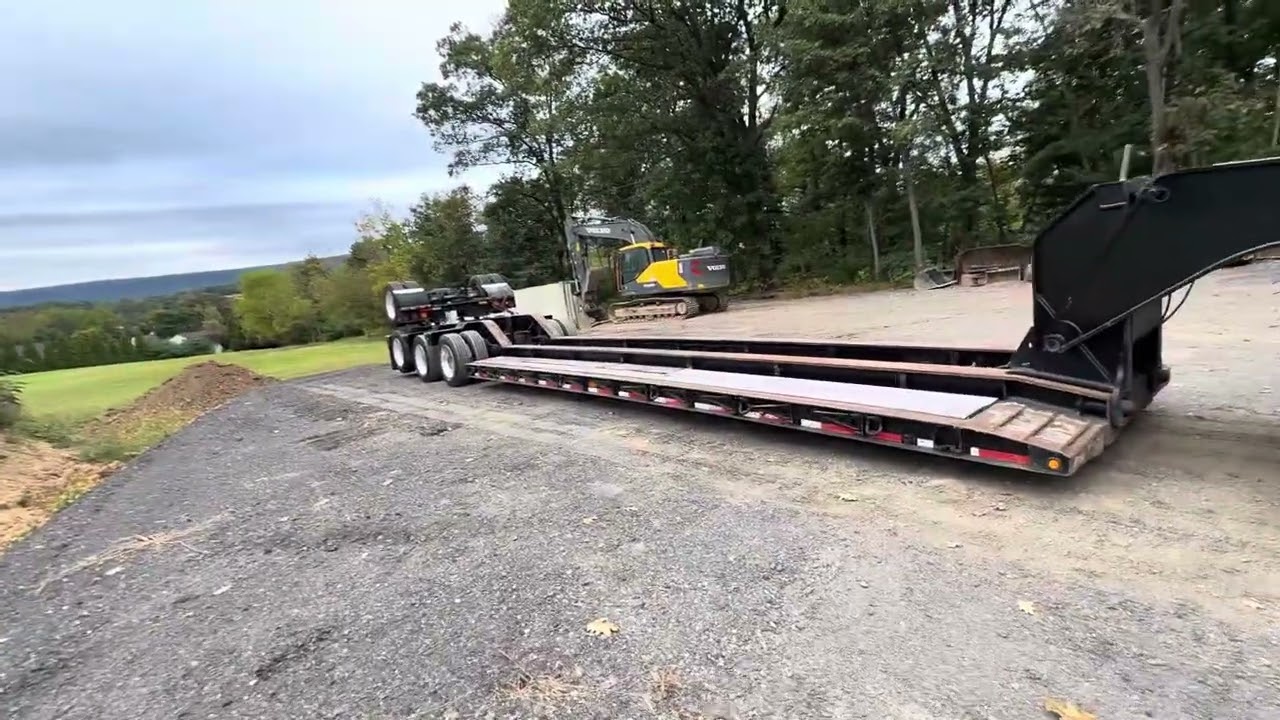 New Used 55 ton Talbert Lowboy!! 