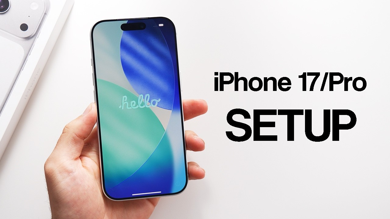 iPhone 17 / 17 Pro: как настроить (пошагово)