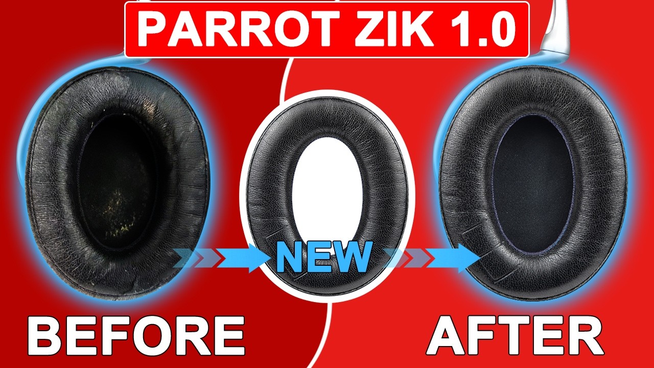 SOULWIT® | How to Replace Parrot Zik 1.0 Earpads | Repair Parts Kit