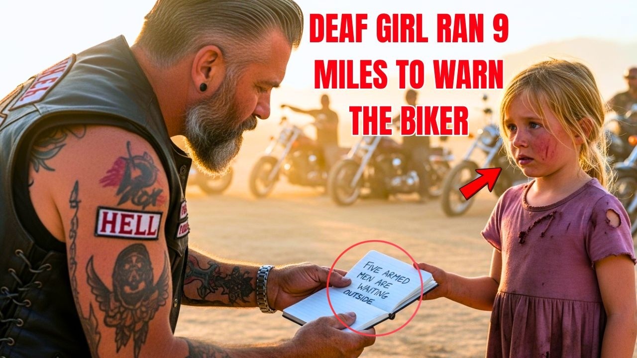 Deaf Girl Ran 9 Miles to Warn the Bikers &mdash; 1000 Hells Angels Showed Up and Changed Her World!