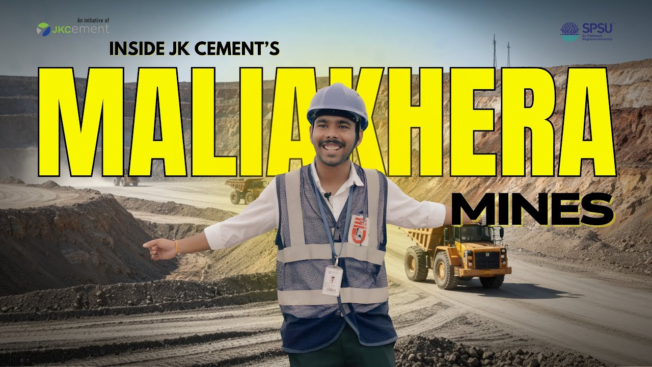 From Classroom to Crusher | One Day Internship at JK Cement’s Maliakhera Mines | Ep2