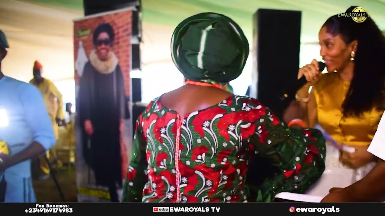 IJEBU IMUSHIN FOR LADY JULIANA AFOLABI OGUNKOYA FUNERAL 
