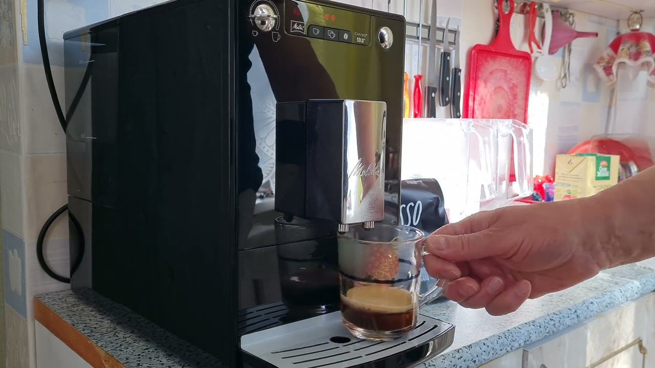 Melitta solo, приготовление кофе и кофейных напитков.