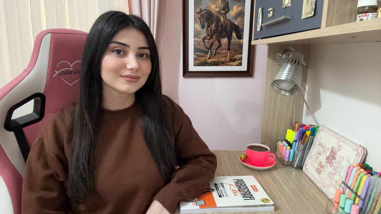STUDY WITH ME / Birlikte 5 Saat Etütlüyoruz 🌸