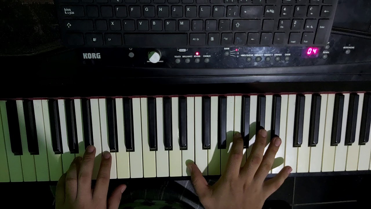 como te hago entender - salsa en piano facil tutorial