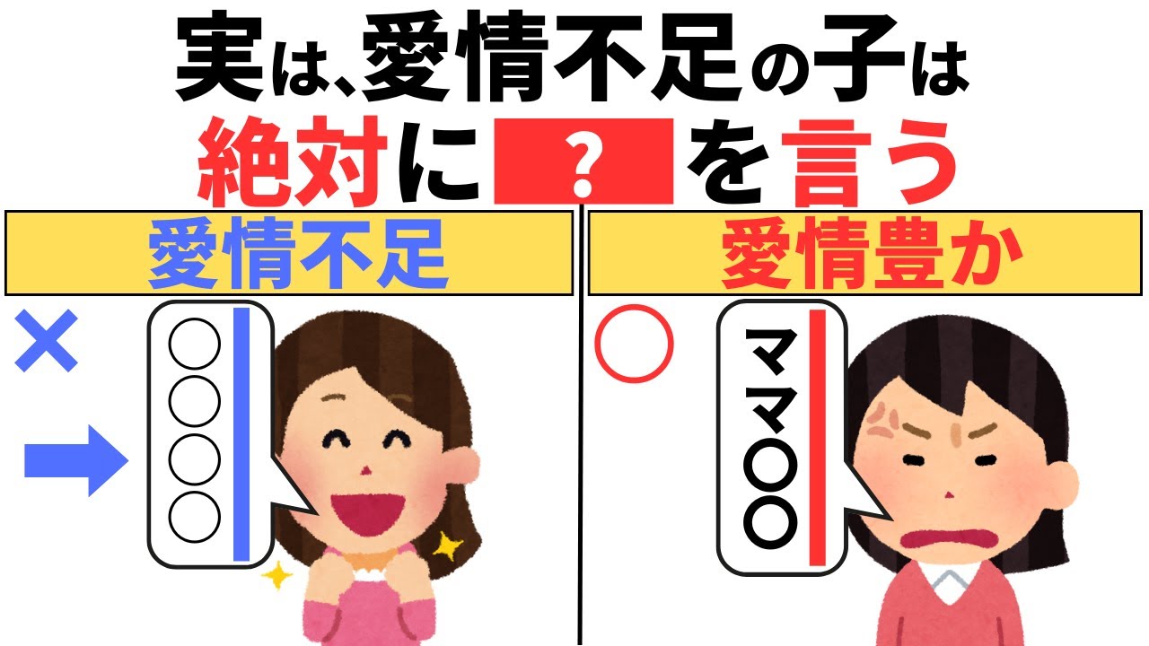 今すぐ確認！子どもの心を映し出す危険な口癖とは