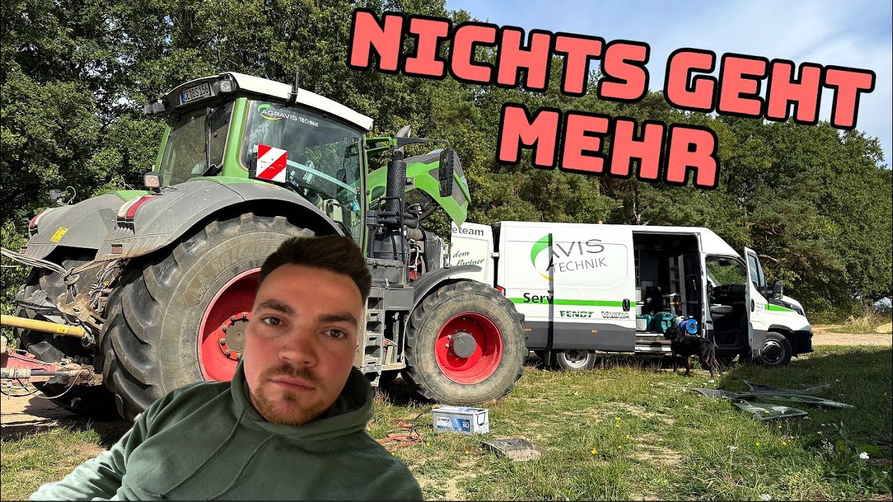 Fendt 828 bleibt liegen | Feldversuch im Raps | Farmvlog #240
