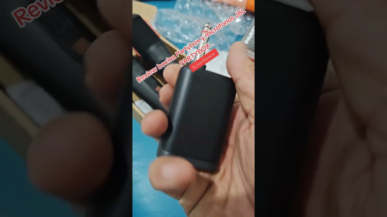 Review micrófonos JBL  inalámbricos recargable Partybox wireless Mic y bocina Partybox