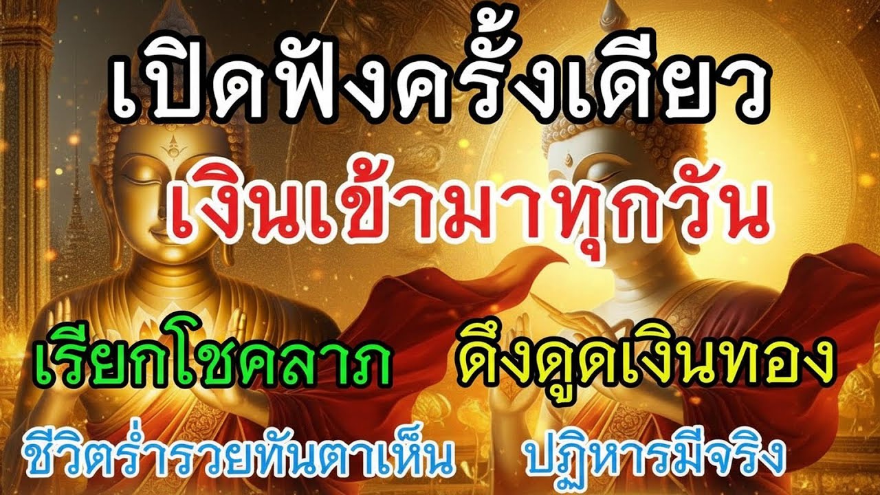 🔮 เปิดฟังวันละ 3 นาที รวยเปลี่ยนชีวิต 💰 ฟังทุกวัน เงินทองหลั่งไหล โชคลาภไม่ขาด ฟังไว้ไม่จน!#สวดม
