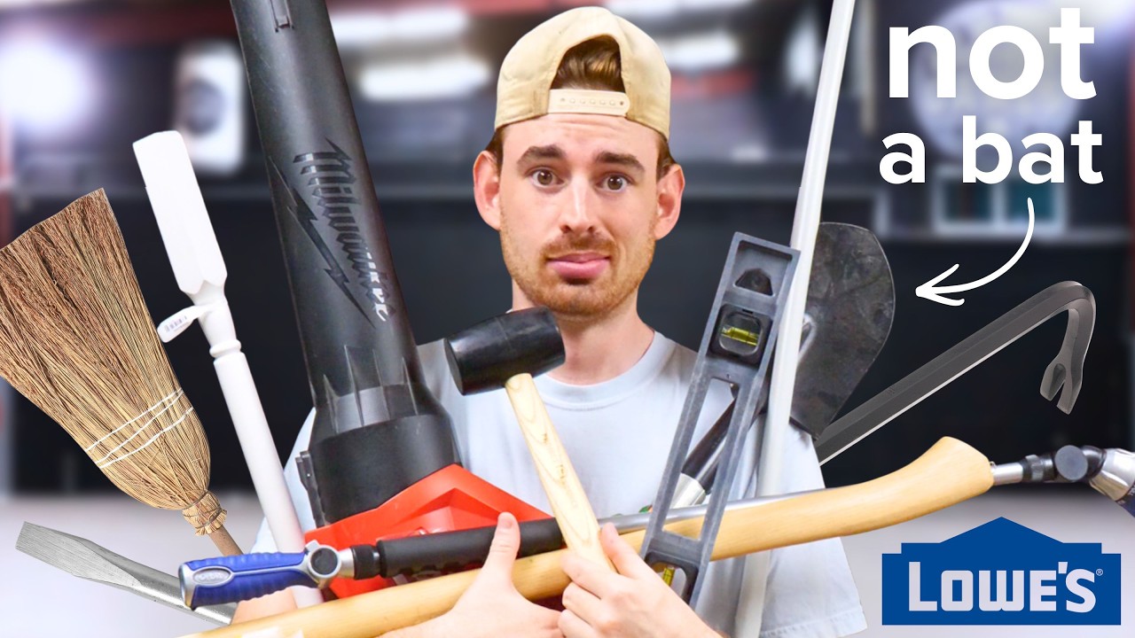 The Anything But A Bat Homerun Derby (Best Bats Ever?)