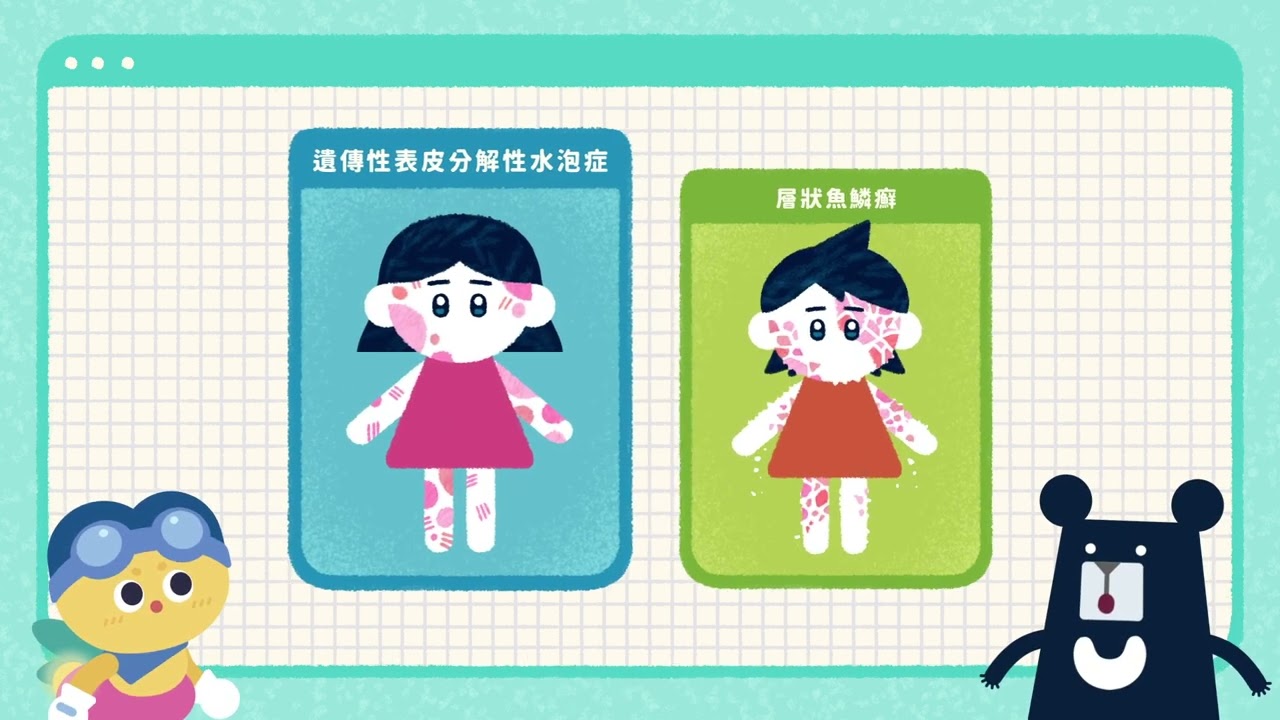 台灣吧Taiwan Bar罕病宣導影片(四):泡泡龍vs魚鱗癬篇