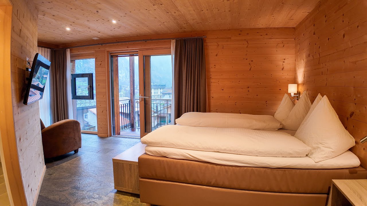 Hotel Silberhorn - Valley View-Holz 100 [Room Tour 4K]