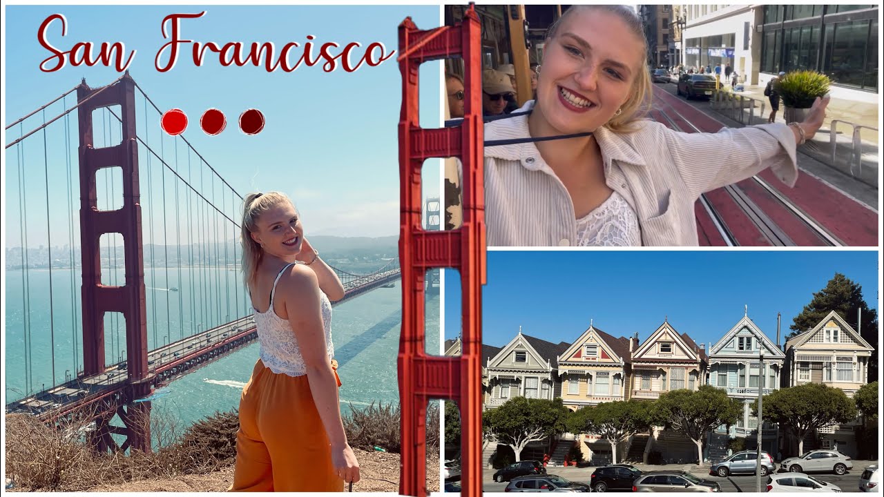 SAN FRANCISCO vlog Tag 2 - ab zur Golden Gate Bridge🌉, letzter Tag vor dem Westcoast trip USA vlog