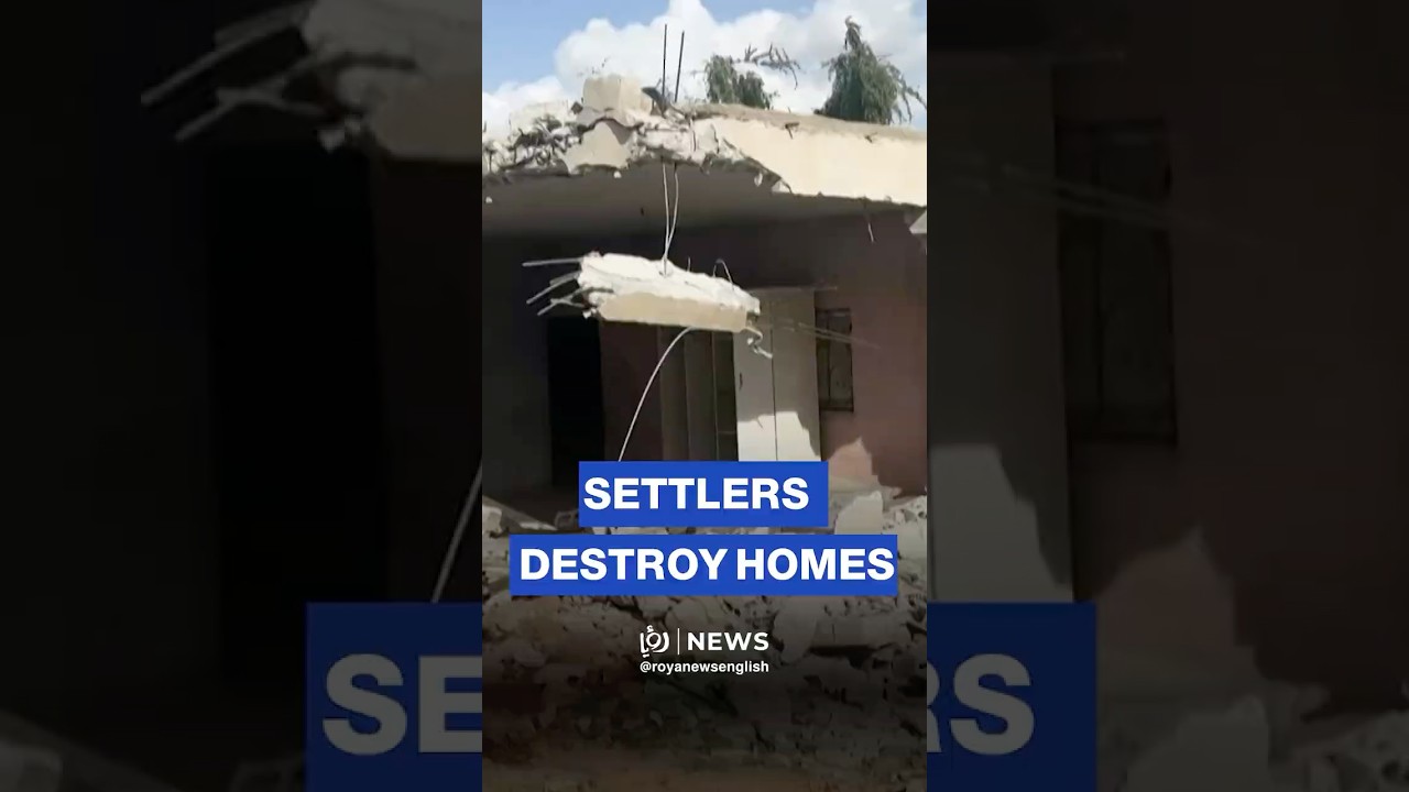 'Israeli' settlers demolish 15 homes and livestock pens near Jericho, West Bank