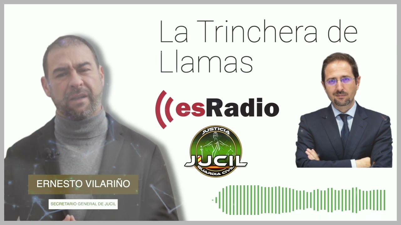 Entrevista  a nuestro secretario general, Ernesto Vilariño, en la @TrincheraLlamas de @esRadio.