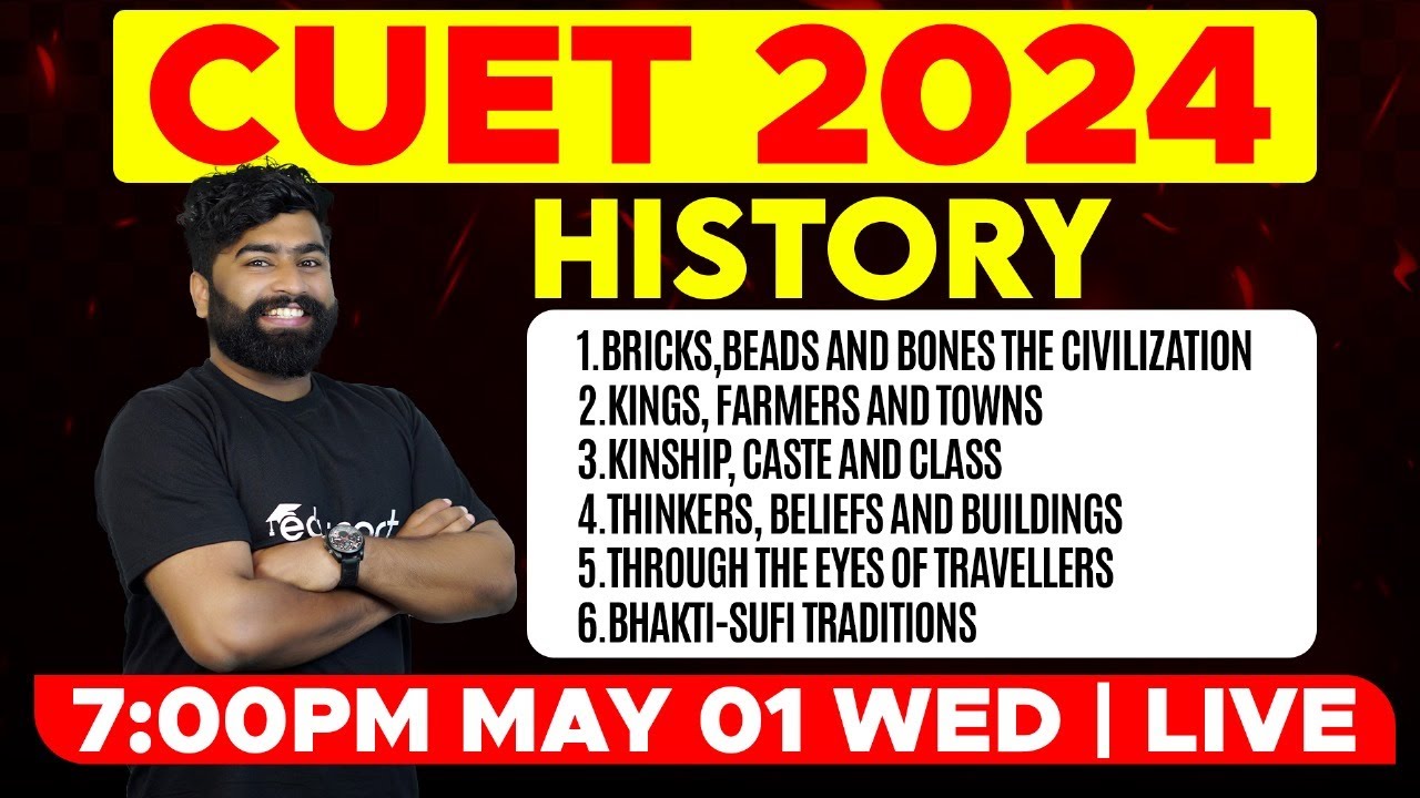 CUET 2024 - History | CUET History Marathon - 1 | Eduport CUET