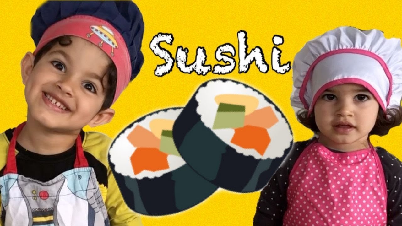 Kids Making Sushi | Easy Sushi Recipe to Make with the Children