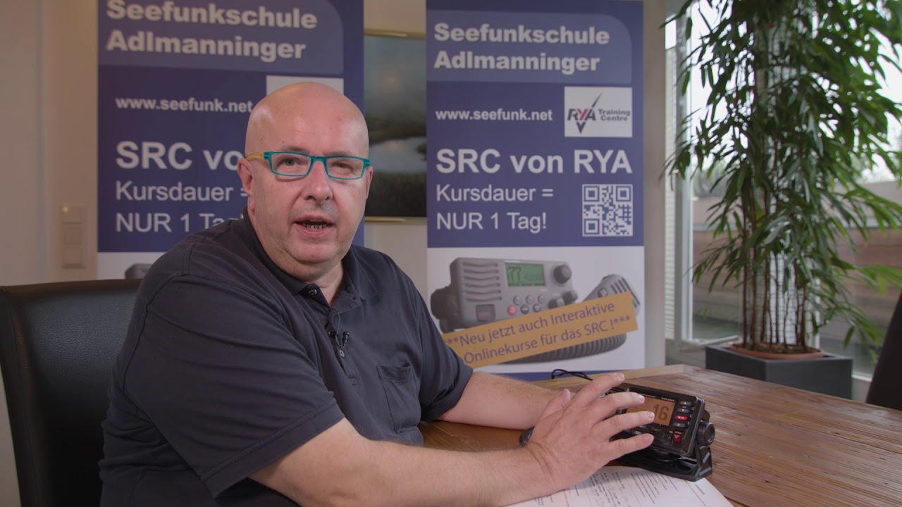 Skippertraining Funk: - Funk Mayday absetzen
